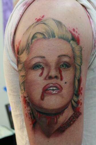 Griffe Tattoo Marilyn Monroe