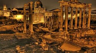 Ancient Old City Architecture Design Wallpaper HD