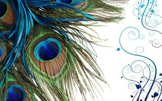 Luxury New Arrival Mural Wallpaper Peacock Feather Tv Wall Background