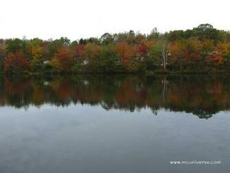Fall At The Lake Wallpaper