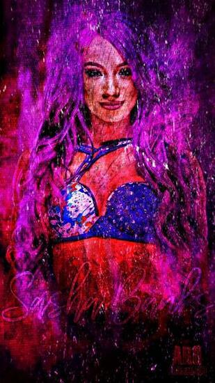 Sasha Banks Mobile Wallpaper By Ambriegnsasylum16 On