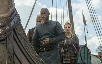 Image Celebrities Vikings Tv Series Man Lagertha
