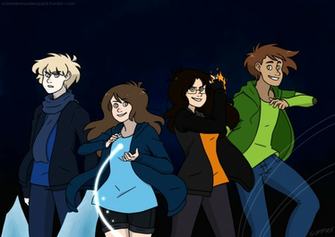 Nerd Herd By Summersnowleopard