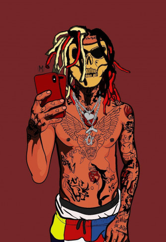 Gangster Cartoon Wallpaper
