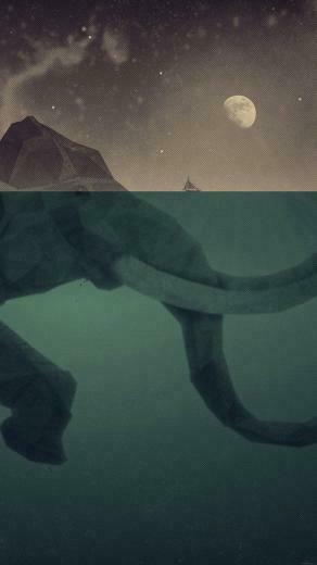 Illustrated Animal Kingdom Wallpaper For iPad And iPhone