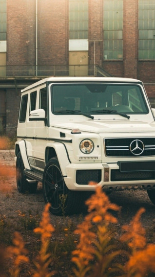 Merc G624x4 Wallpaper Wheels White iPhone Mercedes G Wagon