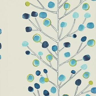Scion Wallpaper Melinki Berry Tree Collection Thumb