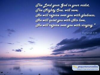 Christian Wallpaper Scenic Bible Verse Desktop