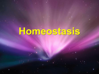 Homeostasis Ncea Level Biology