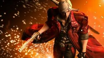 Devil May Cry Men Dante Pistols Jacket Games Warrior Fantasy
