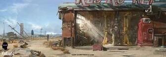 Artstation Fallout Garage Concept Ioan Dumitrescu