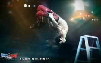 Smackdown Hallway Paper Bourne Full HD Desktop Wallpaper Wallinda