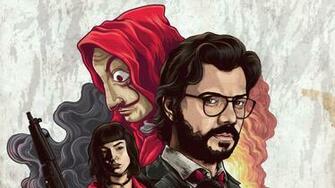 Money Heist Season Wallpaper Top