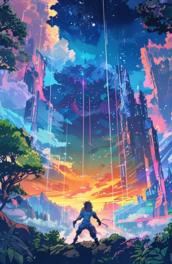 Triple Monitor Anime Wallpaper