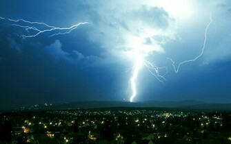 Hq Oslo Lightning Wallpaper