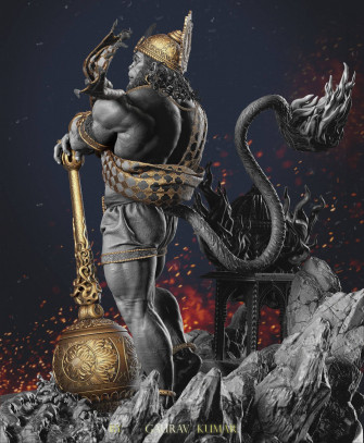 Angry Hanuman Wallpaper