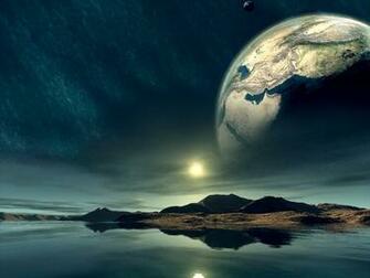 Alien Landscapes Wallpaper