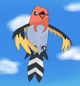 Gotta Draw Em All Collab Fletchinder By Chaoskoly