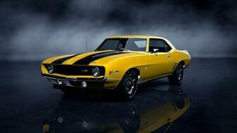 Chevrolet Camaro Z28 Gran Turismo Yellow HD Wallpaper Car Pictures