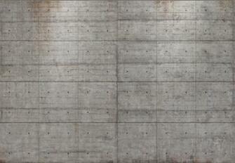 Photo Wallpaper Wall Mural Concrete Blocks