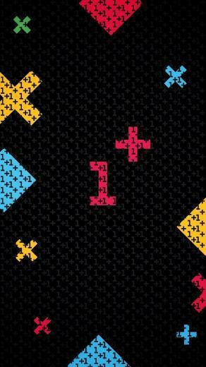 Black And Neon Math Numbers Wallpaper Colorful Rainbow