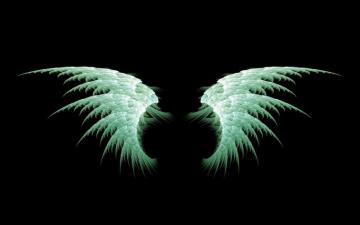 Cross With Wings Wallpaper Image