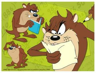 Looney Tunes Tasmanian Devil Character Wallpaper