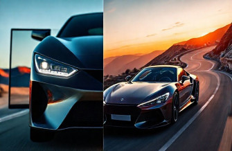Dual Monitor Car Wallpaper