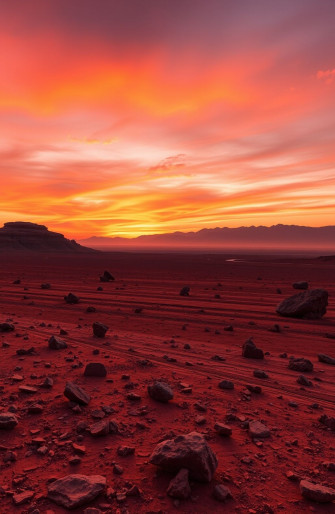 Mars Surface Wallpaper