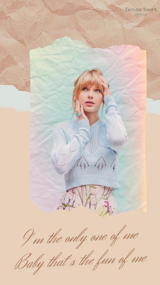 Me Taylor Swift Wallpaper Lyrics