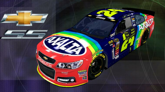 Jeff Gordon Paint Scheme