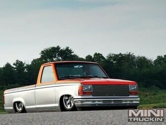 Mini Truckin Desktop Wallpaper January Ford Ranger Front