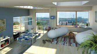Wallpaper Interior Design Style City Apartment