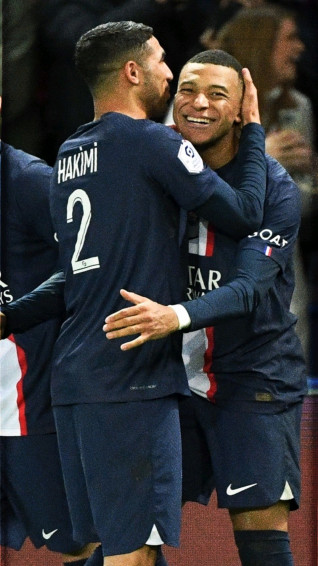 Fuck Them All Kylian Mbapp Achraf Hakimi Vs Rc Strasbourg