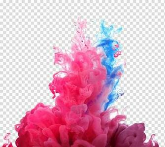 Blue And Red Smoke Illustration 1440p High Definition Video Lg G3