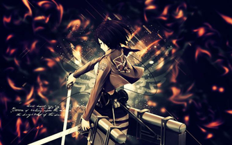 Shingeki No Kyojin Mikasa Wallpaper By Suffocator