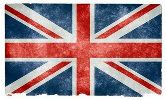 Uk Grunge Flag Textured Of The United Kingdom On Vintage