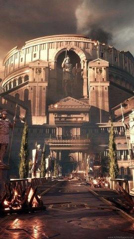 Roma Wallpaper Ancient Rome Fantasy Background