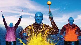 Blue Man Group Wallpaper