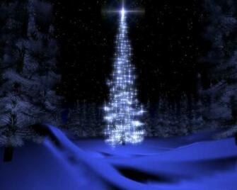 Wallpaper Elegant Christmas Tree