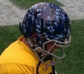 Winnipeg Blue Bombers Helmet Bluebombers Signature