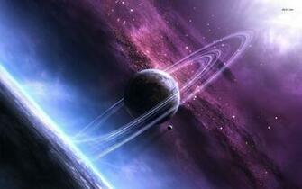 Saturn Wallpaper Space