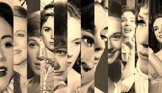 Julie Andrews Image Sepia Collage HD Wallpaper
