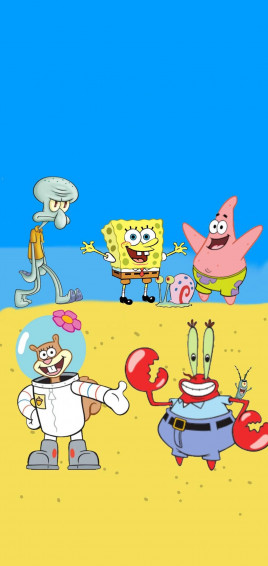 Annett G On Tv Spongebob Wallpaper