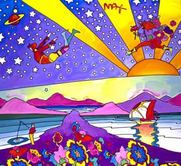 Peter Max Ideas Art Pop