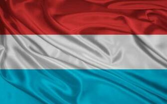 Luxembourg Flag Wallpaper Stock Photos