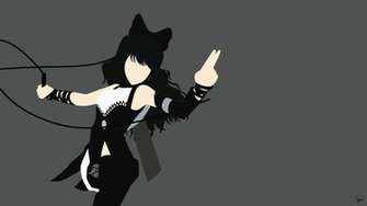 Blake Belladonna Rwby Minimalist Wallpaper By Greenmapple17 On
