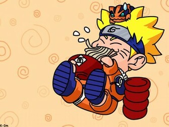 Oshiete Kudasai Naruto Chibi Wallpaper