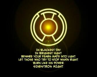 Comics Green Lantern Yellow Sinestro Wallpaper