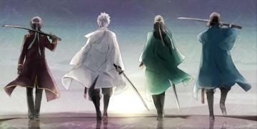 Anime Male Gintama Katsura Kotarou Sakamoto Tatsuma